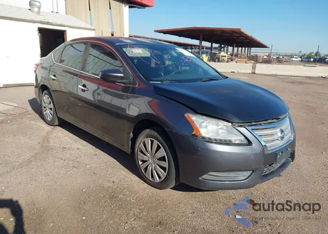 2014 Nissan Sentra S from USA, damaged, VIN 3N1AB7AP4EY234337